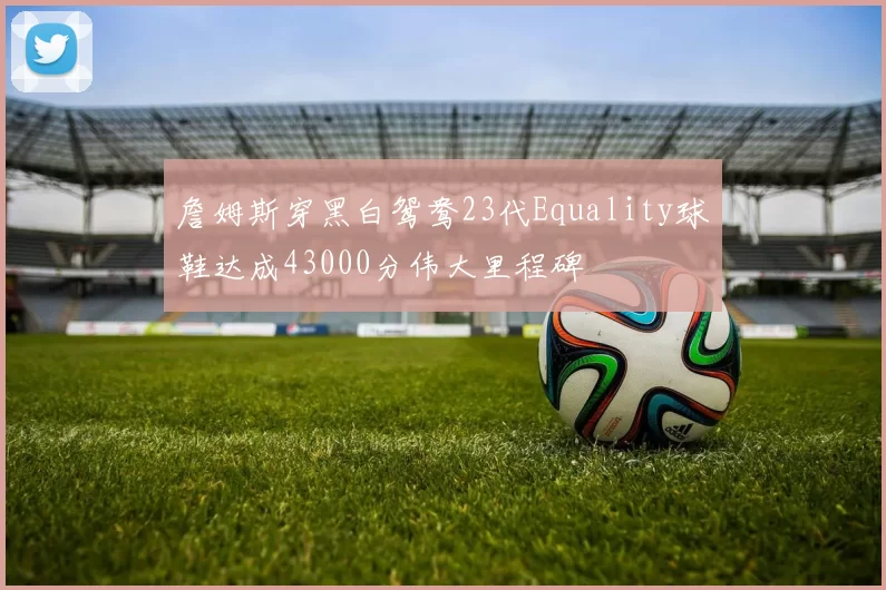 詹姆斯穿黑白鸳鸯23代Equality球鞋达成43000分伟大里程碑